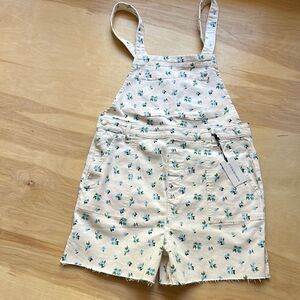 WEWOREWHAT Denim Overall Shorts